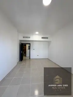 Luxurious and affordable two-bedroom apartment with a living room for annual rent on Al Ittihad Stre