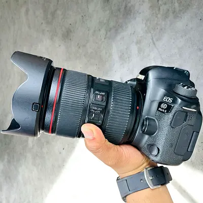 Canon EOS 6D Mark II with Canon EF 24-105mm f4 IS ii Lens (used) - Full Frame DSLR