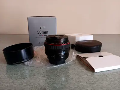 Canon EF 50mm 1.2 L USM