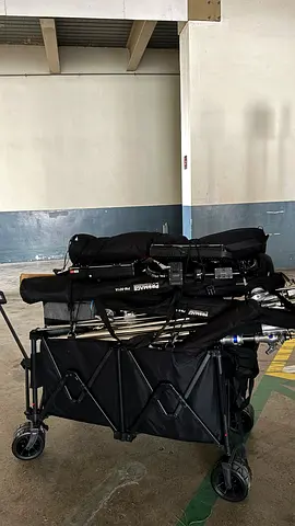 Collapsible Utility Wagon with Fishing/Outdoor Gear