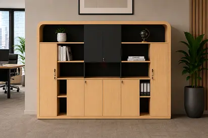 Custom-Made Executive Display  Storage Cabinet