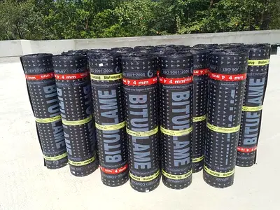 Premium 4mm Bitumen Waterproofing Membrane Roll  High-quality 4mm bitumen waterproofing membrane