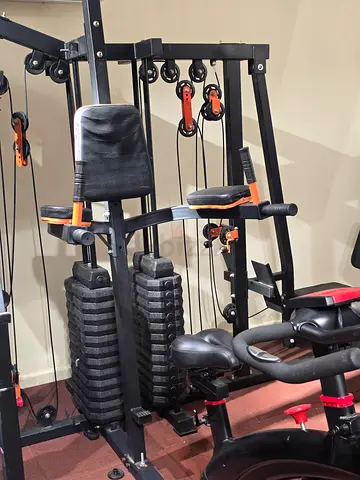 Multi-Function Home Gym Station — Complete Strength Training Machine