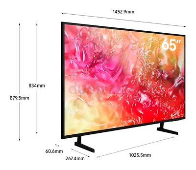 Samsung Samsung 65 Inch Crystal UHD TV, and Samsung 3.1Ch Wireless Soundbar