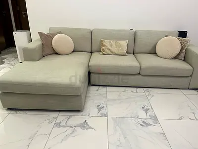 Beige Sofa