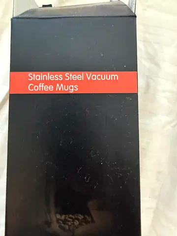 Stainless Steel Vacuum Coffee Mug - New in Box