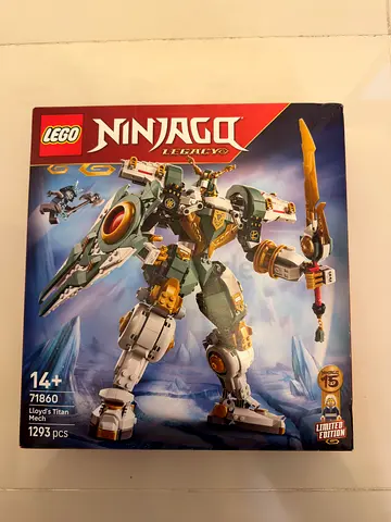 LEGO NINJAGO LlOYD’S TITAN MECH SEALED BOX