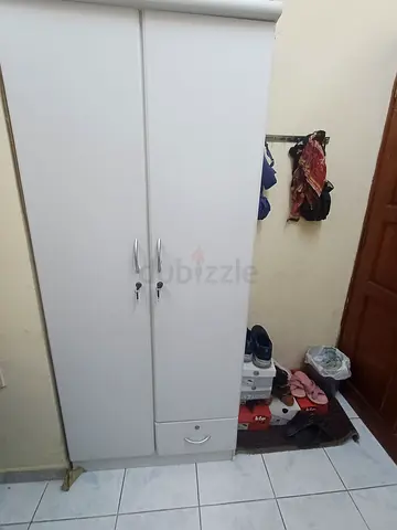Wooden wardrobe only in 199 AED