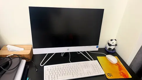 HP All-in-One Desktop with Wireless Keyboard  Mouse