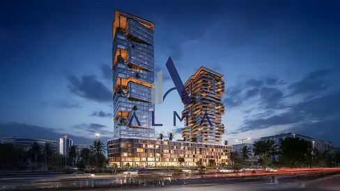 High Floor 1BHK | Sea view | Waterfront Living