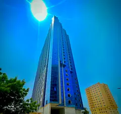 Central air conditioning - Balcony - 2 bathrooms - Open view - Spacious areas - For annual rent - On