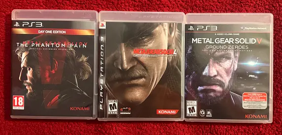 Set of 3 PS3 Games — Metal Gear Solid Collection