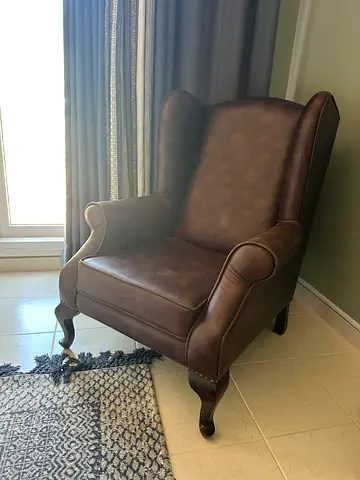 Classic Leather Armchairs (x2) - Vegan Leather