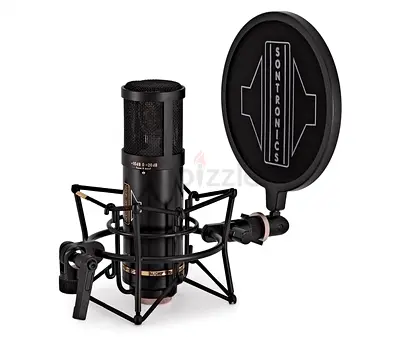 Brand New Sontronics STC-3X Condenser Microphone (Black) – Complete Set