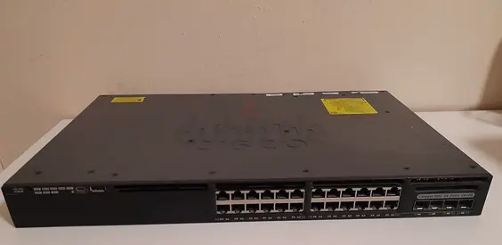 CISCO SWITCH WS-C3650-24PDM-S GIGABIT POE+