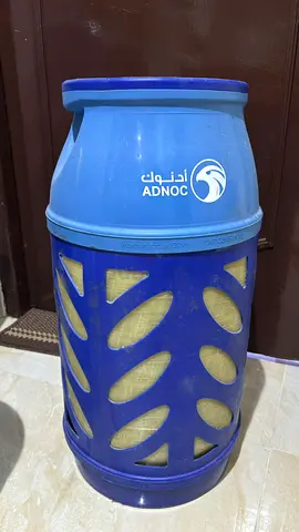 ADNOC LPG Composite Gas Cylinder (Blue) - Used, Good Condition