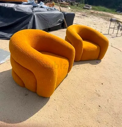Handmade Wooden Armchair Frame - Unfinished