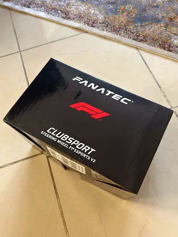 Fanatec F1 clubsport V2 Sim racing steering wheel