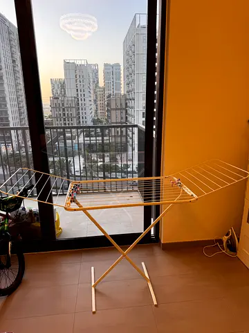 IKEA indoor/outdoor clothes drying rack