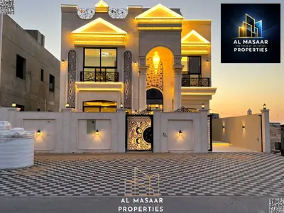 Classic villa with central air conditioning in Al Helio 2, Ajman