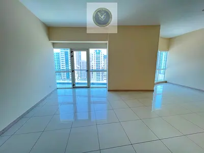 Luxury Two BHK For Rent On Al Khan Corniche Sea View Balcony Free AC Free Parking Gym Pool Master Bedroom Built In Wardrobes On Dubai Exit