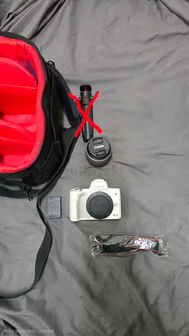 Canon M50 + 18-45mm lens