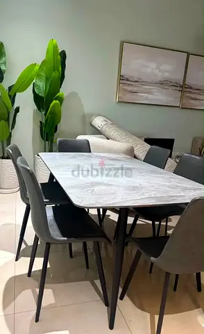 Dining table - 6 chairs