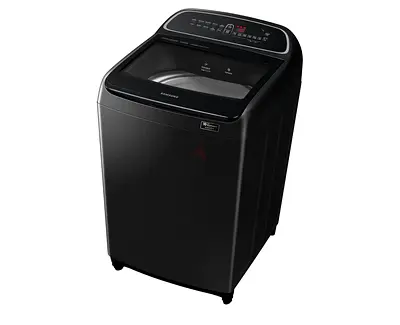 Samsung Top Load Washing Machine - Black, Good Working Condition