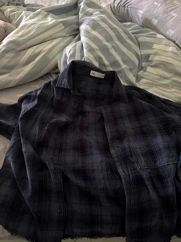 Zara shirt size m flannel