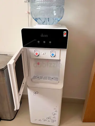 Ikon freestanding water dispenser with top storage - working condition