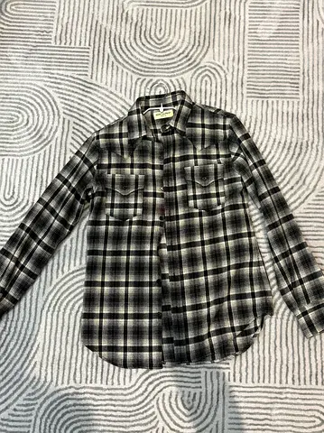 2016 Saint Laurent by Hedi Slimane Wool Flannel Shirt