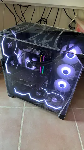Custom RGB Gaming Desktop PC with Liquid Cooling