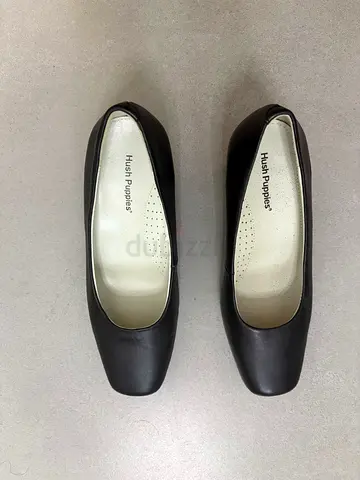 Brand new Formal black work Hush Puppies high heel shoes