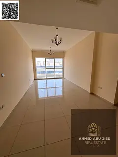 2 Master Bedroom Apartment for Annual Rent in Liwara 1 Opposite Ajman Port with Direct Sea View, Fre