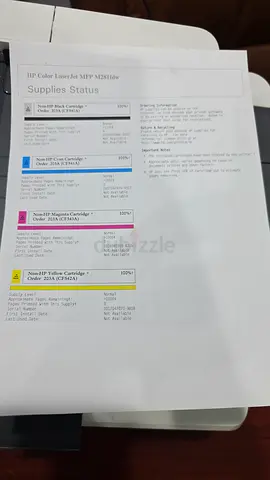 Hp color laserjet mfp 281fdw