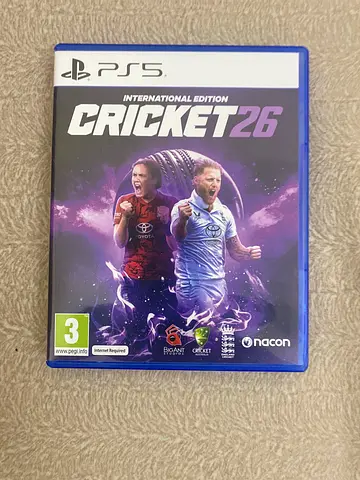Cricket 26 for Ps5 in excellent condition