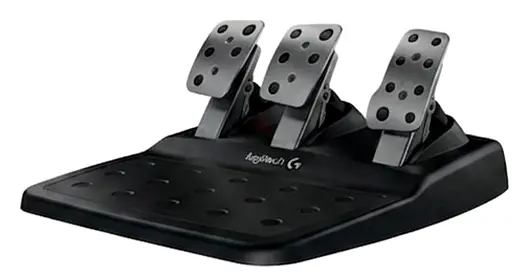 Logitech G Driving Force Triple Pedal Set — Brake/Clutch/Gas