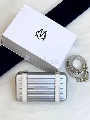 RIMOWA personal aluminum cross body bag
