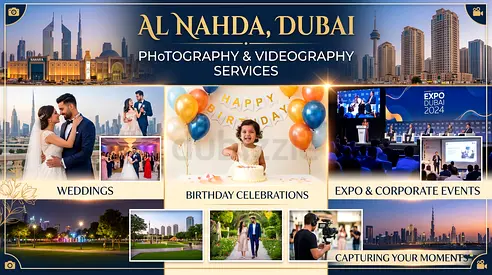 📷 Al Nahda Photography  Videography Services | Professional Content for Businesses, Shops  Social