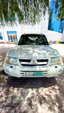 Pearl White Mitsubishi Pajero 2006 | Full Options | GCC Specs (Cleanest Best Condition)