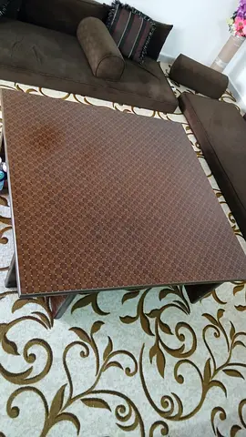 Wooden coffee table for Majlis.