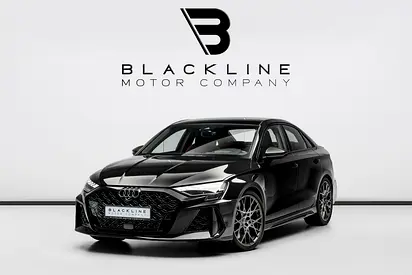 BUY NOW, PAY 2027 | THE BLACKLINE STANDARD | 2030 Audi Warranty &amp; Service Contract, GCC, Low KM&