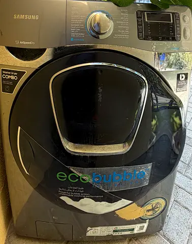 Samsung EcoBubble Front Load Washer Dryer Combo - electric panel need to change parts can be sold
