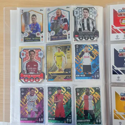 Match attax collector cards 24/25 season
