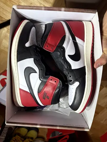 Air Jordan 1 Retro High OG Black Toe Reimagined US 11.5 (Used Once)
