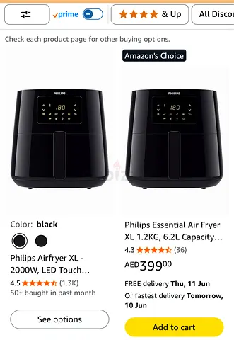 Philips Essential Air Fryer XL 1.2KG,