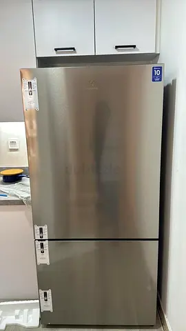 Electrolux Stainless Steel Bottom-Freezer Refrigerator - Excellent Condition