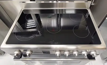 Bosch Stainless Steel Electric Ceramic Cooktop Range - Good Condition