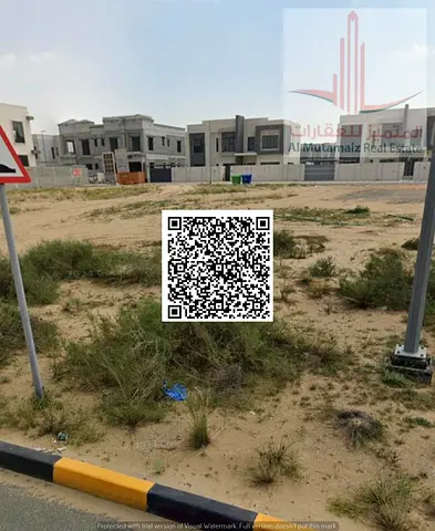 قطعة ارض للبيع في منطقة حوشي الشارقة سكنية بمساحة 2550 قدم/الدفع بالاقساط
