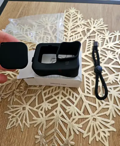 NEW Silicone Protective Case + Lens Cover and Wrist Strap for Gopro Action Camera Hero 9/10/11/12